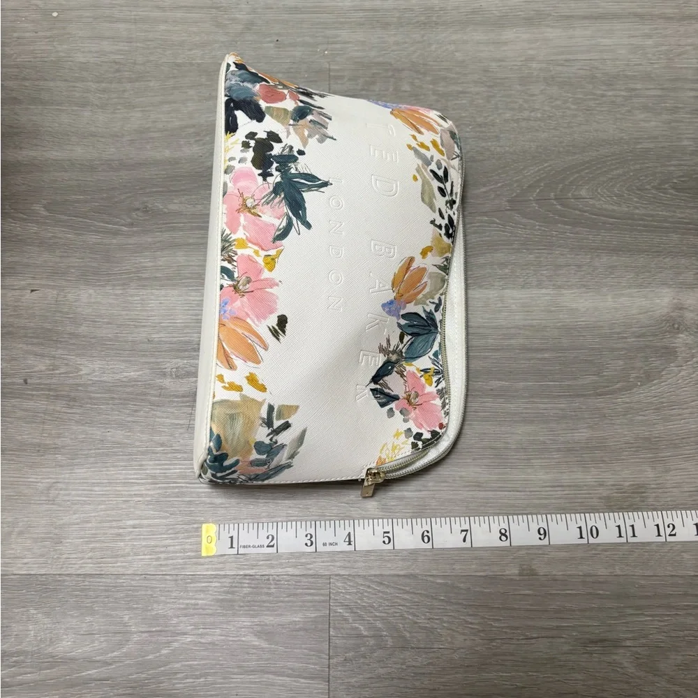 Ted Baker Floral Cosmetic Bag - White and Multicolor